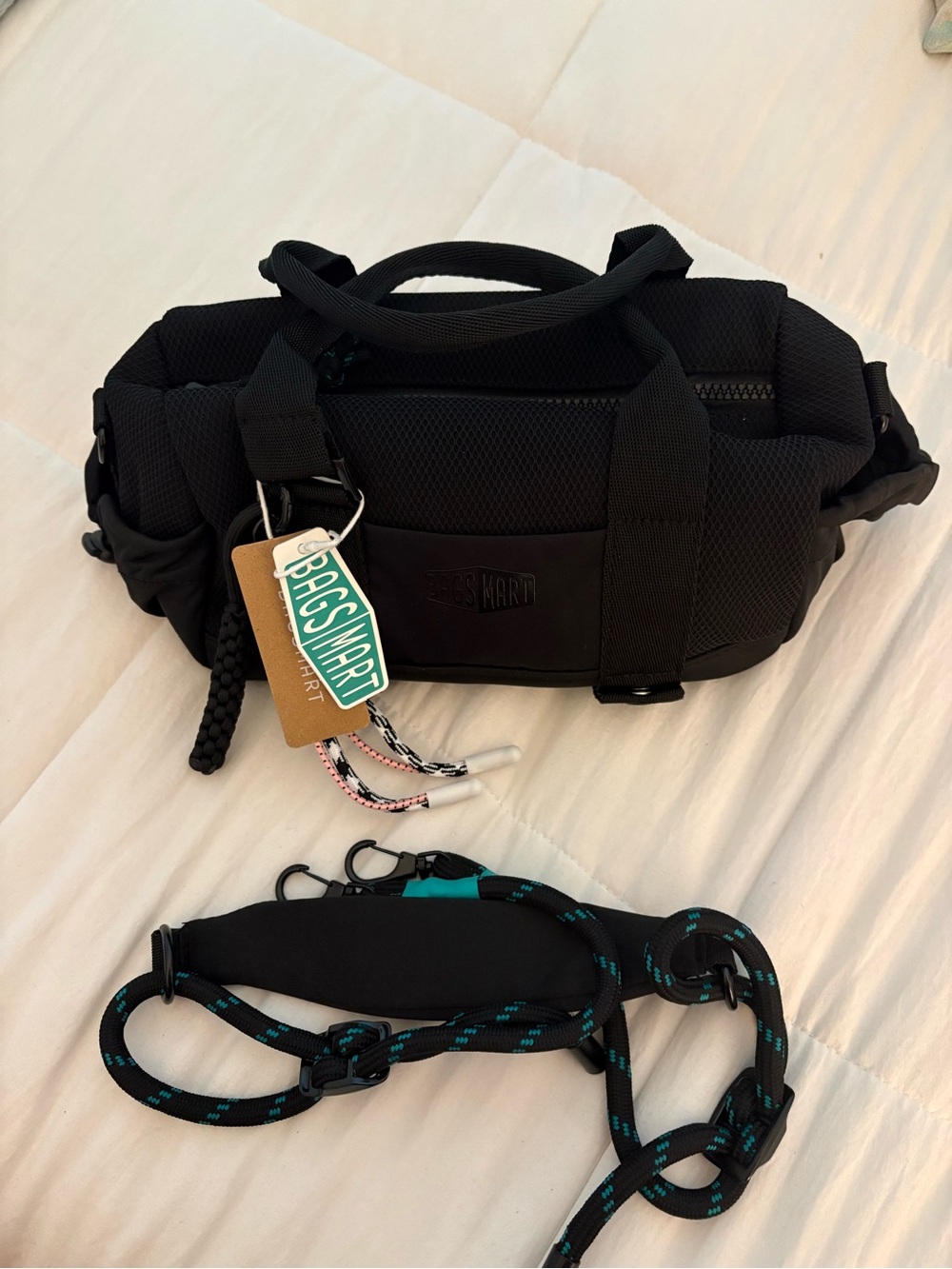 Bagsmart Black Mini Crossbody Bag